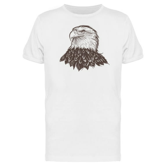Vintage Eagle Cool Sketch T-Shirt Men -Image by Shutterstock, Male x-Large
