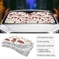 thumbnail image 4 of Kdxio Mushroom Print Front Windshield Sun Shade,Folding Auto Sunshade for Car Truck SUV-Small, 4 of 7