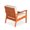 Natural, variant on Appealing Deep Seat Eucalyptus Chair, Silver Gray, Navy Charming Cushions Chic And Cozy Mats