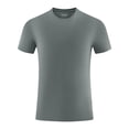 thumbnail image 5 of Yaoyar Men's Short Sleeve Workout Shirts Dry Fit Lightweight Athletic T-Shirts Running Gym Summer Sun Shirt, 5 of 8