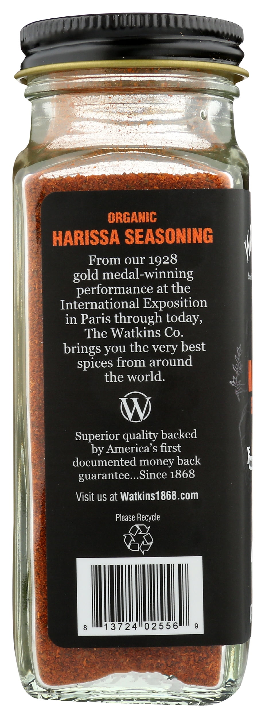 Watkins Organic Harissa Seasoning, 2.5 oz