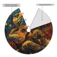 thumbnail image 2 of Sikiie Starry Night Guitar Turtle 30-48 inches {designName} Print Christmas Tree Skirt Snowman Xmas Tree Skirt with Edge Christmas Decorations for Holiday Party-48", 2 of 7