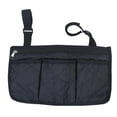 thumbnail image 1 of LUVCLS Bolsa lateral para silla de ruedas, impermeable, con reposabrazos y banda reflectante B6 L7, 1 of 1