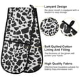 thumbnail image 4 of Dailycode Double Sided Oven Mitt with Loop Heat Resistant Kitchen Long Potholders 7" x 35" Cow Print, 4 of 6