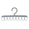thumbnail image 1 of Perchas portátiles para ropa, tendedero, organizador de armario, perchas de viaje Gris, 1 of 9