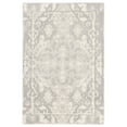 thumbnail image 2 of SAFAVIEH Restoration Vintage Eunice Border Wool Area Rug, Light Grey/Ivory, 6' x 6' Round, 2 of 10