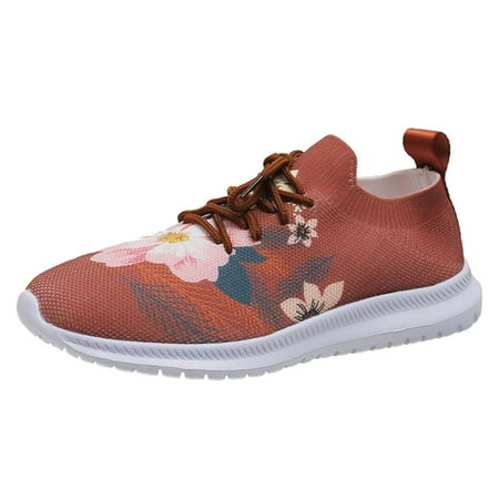 

SZXZYGS Women s Fashion Sneakers Winter Ladies Flyweaving Mesh Sports Casual Socks Shoes Breathable Plus Size Lightweight Running Shoes Sneakers Casual Shoes