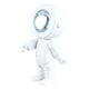thumbnail image 3 of Lámpara De Robot Romántico, Proyector De Estrellas Lámpara LED LED Light Proyector Rotación De 360 ​​​​grados Para Niños Sala De Estar De Dormitorio, 3 of 7