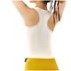 thumbnail image 3 of Tops de Yoga para Mujeres Manga Corta Cuello Redondo Deportes Elásticos, Top Ajustado para Primavera Verano Y Otoño, 3 of 5