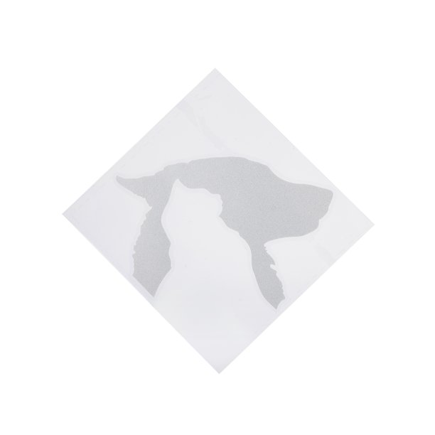 Calcomanía Reflectante de Parachoques Única para Mascotas, Patrón de Perros y Gatos, Calcomanía Reflectante para Automóviles, Decoración Personalizada para Cuerpo, Puerta o Ventana del Vehículo