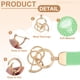 thumbnail image 3 of Llavero con cinta para la muñeca, correa elástica para muñeca para mujeres y hombres, lindo llavero trenzado para llaves de coche, cámara, billetera, identificaciones y tarjetas, verde, 3 of 7