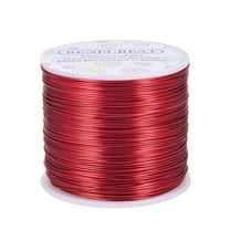 20 Gauge Aluminum Wire - 770FT Anodized Colored Wire for Jewelry Beading Floral Crafts (FireBrick Red)