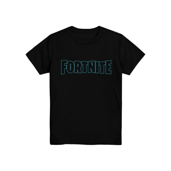 Fortnite, Boys' & Big Boys' Graphic T-Shirt, Blue Outline, Sizes 4-18