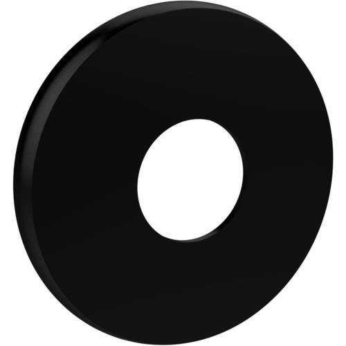 Skyline Collection Shower Rod Brackets in Matte Black