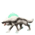 thumbnail image 1 of Snow Wolf Lifelike Werewolf Model Toy High Simulation Animal Shape Decoration, 1 of 2