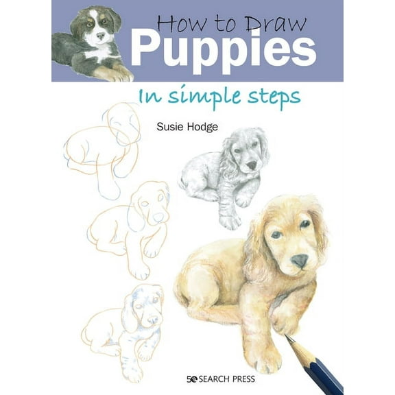 How to Draw How to Draw Puppies in Simple Steps, (Paperback)
