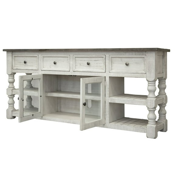 Crafters and Weavers Stonegate TV Stand - 80"