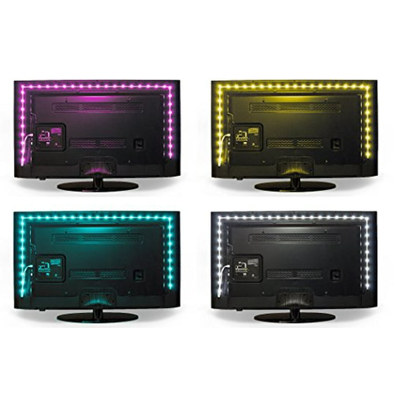 Luminoodle Color Bias Lighting for TV Large 118in Wireless