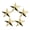 Gold, variant on Rank Insignia, 5-Star Cluster Pin, 7/16" Stars, Gold, 2 Posts & Clutch Backs, Pair