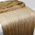 thumbnail image 1 of Caminito de mesa de tela de queso rústico bohemio de Unique Bargains para decoración de bodas y Pascua 118.11" L x 35.43" W color caqui, 1 of 6