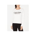 thumbnail image 2 of Calvin Klein Womens Activewear Performance Logo Sweatshirt;XL, 2 of 2