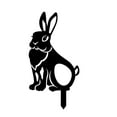 thumbnail image 1 of TIELUTT Easter Garden Decorations Easter Egg Rabbit Ground Insert Decoration Memorial Stake with Picture Banners and Signs Customize with Picture Vegetables Large Garden Flag Holder Garden Dome, 1 of 7
