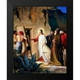 thumbnail image 2 of Bloch, Carl 12x14 Black Modern Framed Museum Art Print Titled - Raising of Lazarus, 2 of 5