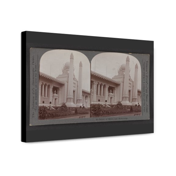 Canvas Print: Palaces Of Mines And Metallurgy., 1904