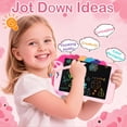 thumbnail image 2 of Pizarra LCD para escribir Decute Unicornio de 8,5" juguete educativo, 2 of 7