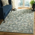 thumbnail image 2 of SAFAVIEH Jardin Tiphanie Floral Wool Area Rug, Grey/Multi, 4' x 4' Square, 2 of 6