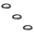 thumbnail image 3 of Thinsony Distinctive Gothic Punk Dragon Scale Bangle 48 inches Cool and Contemporary Black 8.26 Inch 3Set, 3 of 6
