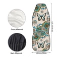 thumbnail image 5 of ZIATUBLE Boho Mandala Car Seat Covers for Women Butterfly Print Car Seat Covers for Front Seats Auto Interior Accessories for Trucks Vans SUV Pack of 2 Breathable Stretchy Driver Seat Covers, 5 of 7