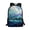 Wave and Sailboat Art Pattern, variant on Uourmeti Durable Backpack for Daily Use School, 17 Inch Personalized School Backpack, Wave and Sailboat Art Pattern
