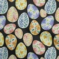 thumbnail image 1 of oneOone Cotton Poplin Yellow Fabric Map Sewing Material Print Fabric By The Yard 56 Inch Wide, 1 of 4