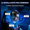 thumbnail image 3 of Auriculares Gaming VEATOOL Alámbricos 3.5mm Compatible PS5,Xbox y PC,Mic,LED,Orejeras Espuma Memoria, 3 of 8