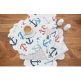 thumbnail image 3 of Anchors Away Cotton Quilted Rectangular Reversible Placemats Set of 6, 13" x 19", 3 of 6