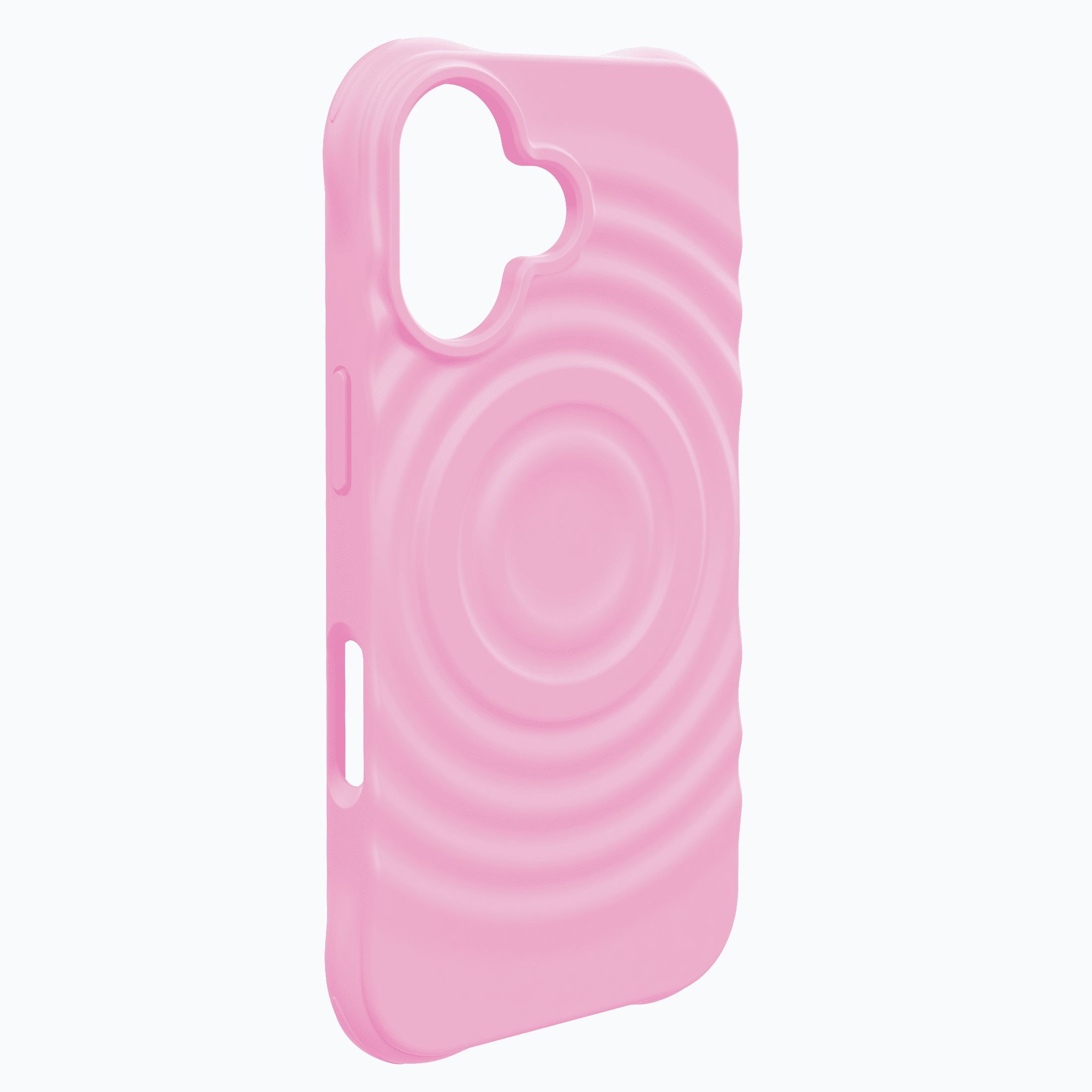 onn iPhone 17 Case, MagSafe Compatible Bumper Phone Case for Apple iPhone, Pink