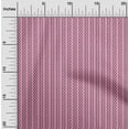 thumbnail image 1 of oneOone Viscose Jersey Fabric Dot & Chevron Block Printed Craft Fabric BTY 60 Inch Wide, 1 of 5