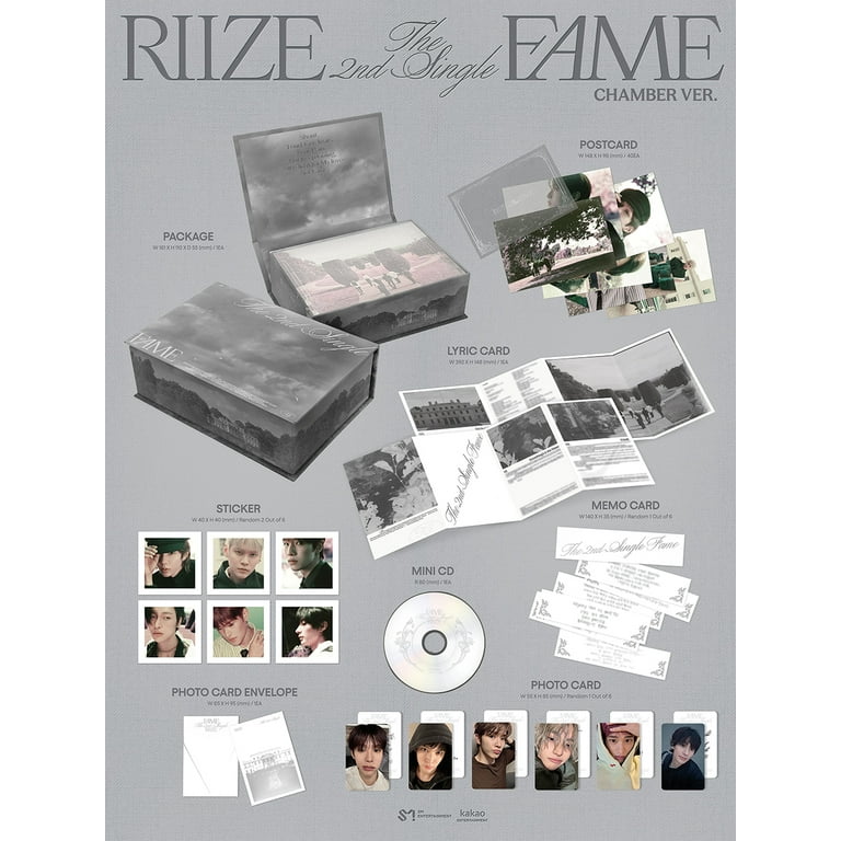 RIIZE - [FAME] 2nd Single Album CHAMBER Version - Walmart.com