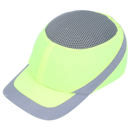 

PU Safety Hard Hat Breathable Lightweight Shock Absorption Adjustable Helmet with Reflective Stripe