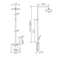 thumbnail image 5 of Three Function Shower Faucet Set, Complete Shower System, 5 of 5
