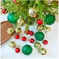 thumbnail image 6 of 2FT Pre-Lit Artificial Norfolk Pine Christmas Tree with LED String Lights,Tabletop Christmas Tree with Multicolored Hanging Christmas Balls Ornaments,for Home,Office,Holiday Xmas Decor, 6 of 9