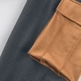 thumbnail image 4 of Fankiway Men's Color Block Work Pants Elastic Waist Drawstring Multi Pocket Tapered Jogger Casual Trousers Gray S, 4 of 7