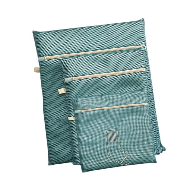 Red de lavado de ropa perfecl Bolsa de lavado con cremallera Estilo A