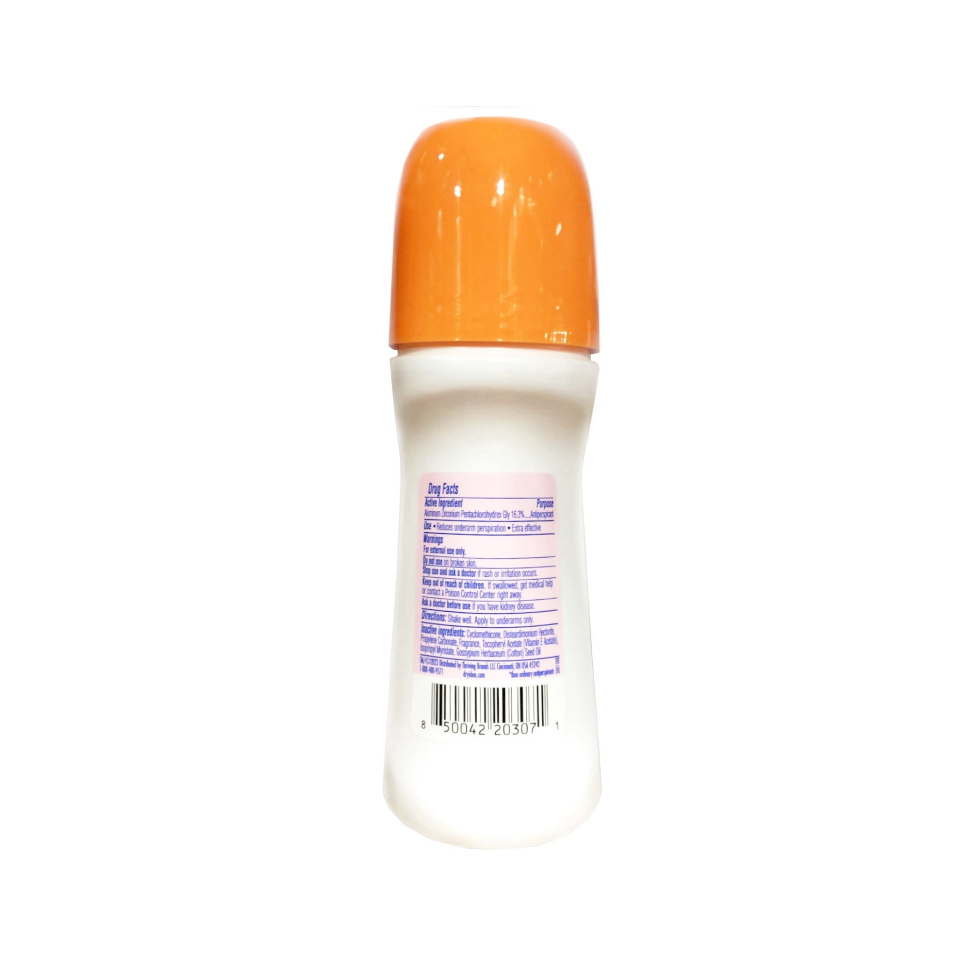 Dry Idea Roll-On Antiperspirant And Deodorant, Fresh Linen Scent - 3.25 Oz , 2 Pack