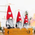thumbnail image 4 of Adornos navideños altos, 3 uds. Adorno de muñeca, figuritas suecas de Papá Noel, regalos de enanos escandinavos para niños, familia, amigos, Navidad Fason WLJ-3628, 4 of 5