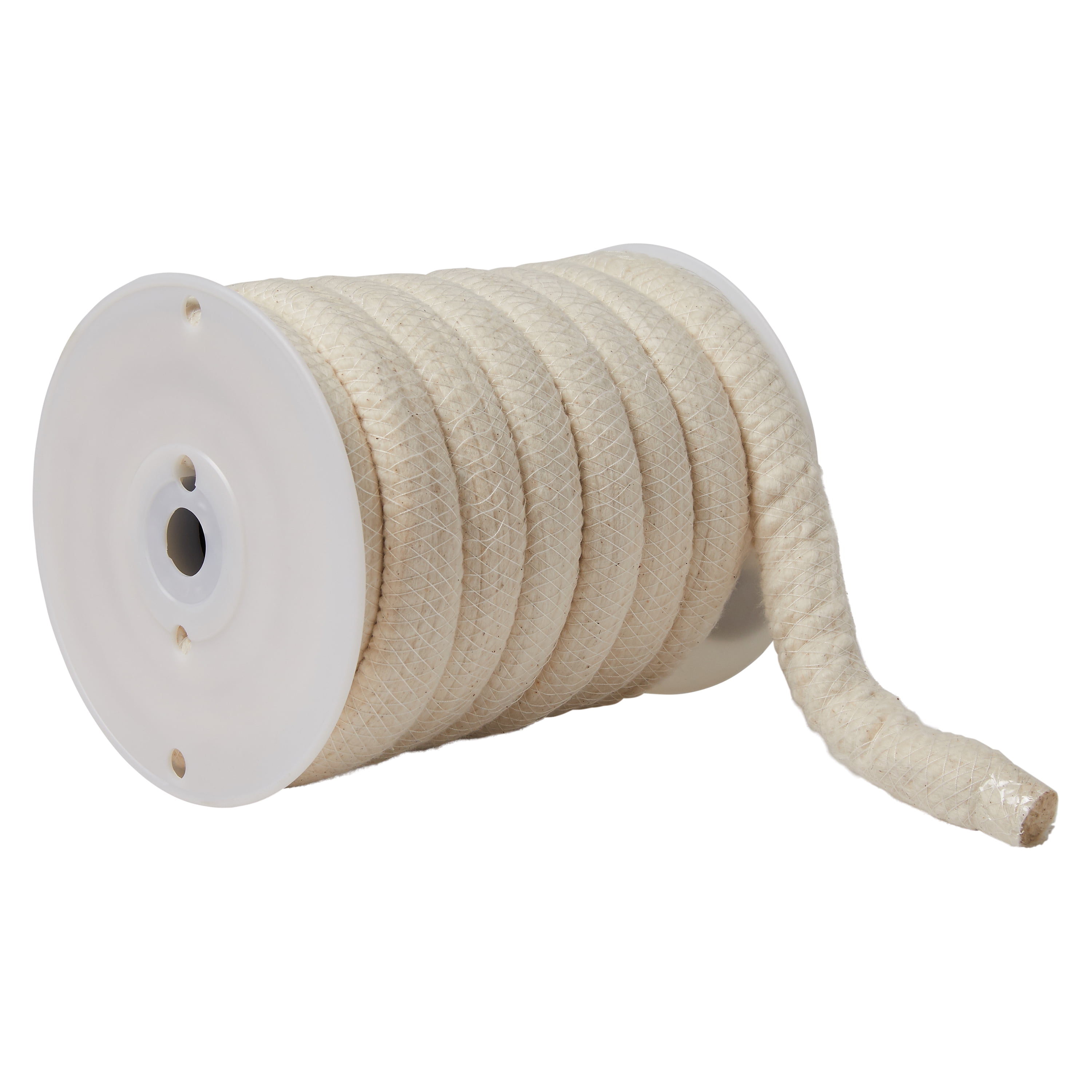 20 mt length of 4 mm UNBLEACHED COTTON  INNER PIPING CORD UPHOLSTERY-MACRAME 