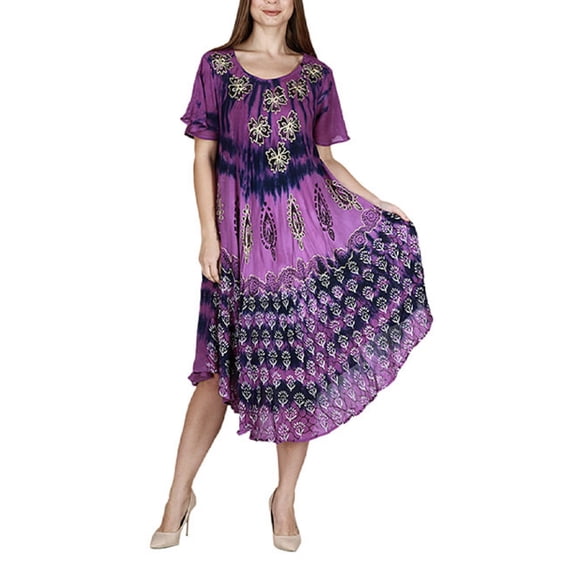 Womens Tie Dye Dress