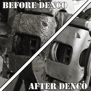Denco Brake and Parts Cleaner, Non-Chlorinated, Low Odor, Quick Evaporation, Removes Oil and Grease Quickly, 13oz, 96 Pack