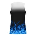 thumbnail image 4 of DDAPJ pyju Men Flame Print Tank Tops,Men's Tank Tops Summer Sleeveless Tee Cool Workout T-Shirts Beach Athletic Undershirts 2024 Big and Tall, 4 of 4
